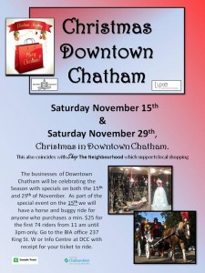 Christmas Downtown Chatham Nov. 15th 2014 @ Downtown Chatham | Chatham-Kent | Ontario | Canada