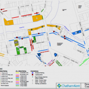 Property: Downtown Chatham Parking Map