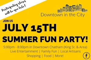Downtown in the City ~ Summer Fun Party 2016