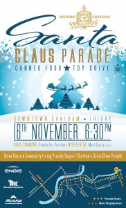Chatham Santa Claus Parade 2018 @ Staging on Sandys St., all down King St and ends at the WISH Centre