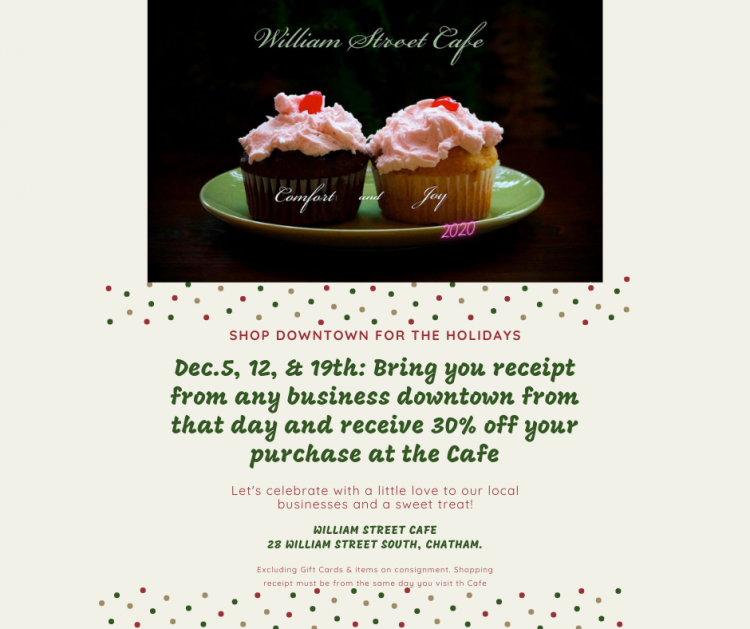 William Street Cafe offer