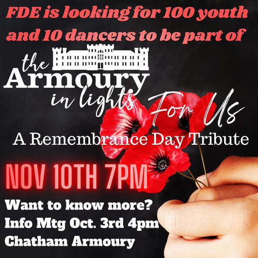 The Chatham Armoury Remembrance Day 2021