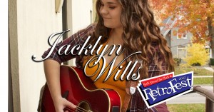 Jacklyn Wills at RetroFest™ 2022 @ Tecumseh Park on the band shell